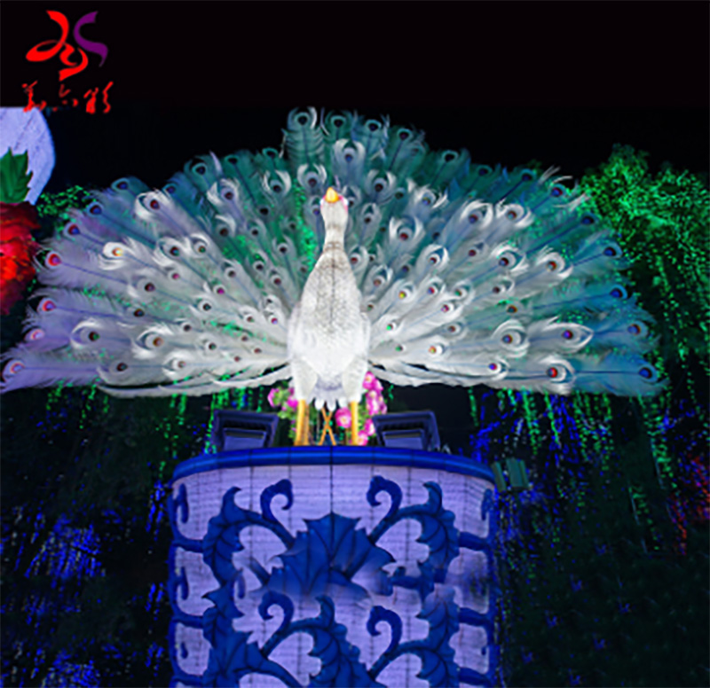 Huayicai Company kreiert eine Fantasy-Lighting-Festival-Lichtshow01 (3) im neuen Stil