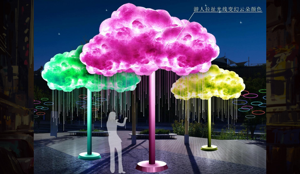 2024 Tianma Flying Town Lighting exhibition design plan (20)