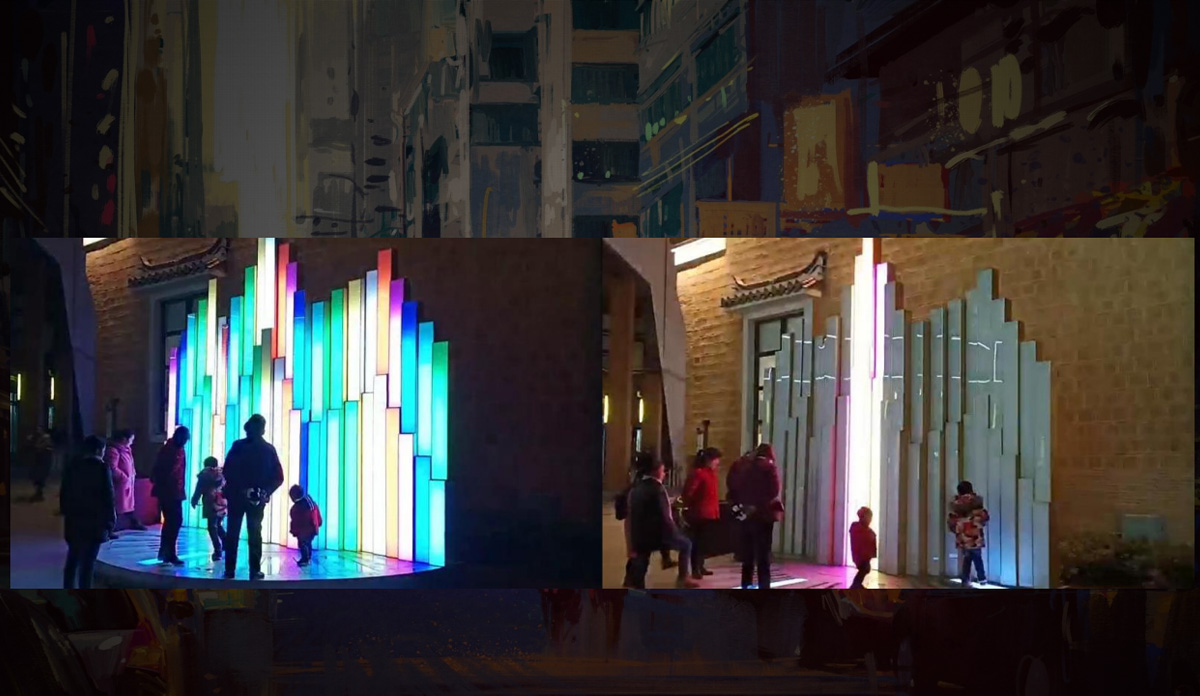 2024 Tianma Flying Town Lighting exhibition design plan (26)